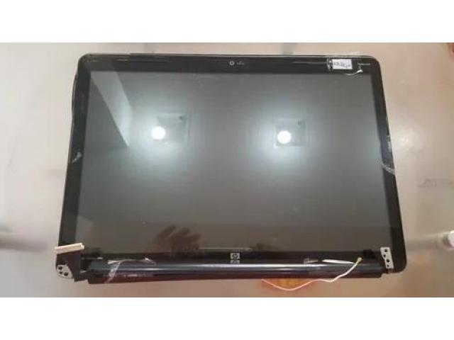 Tela Display Notebook Hp Dv4 Com Carcaça E Dobradiças Usado